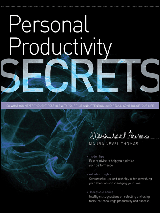 Cover image for Personal Productivity Secrets